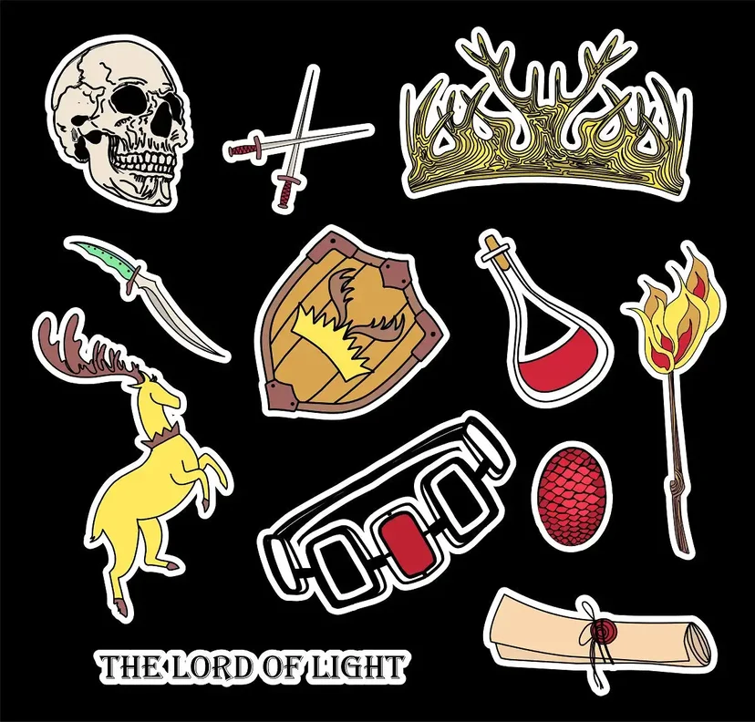 Witchcraft Stickers Set