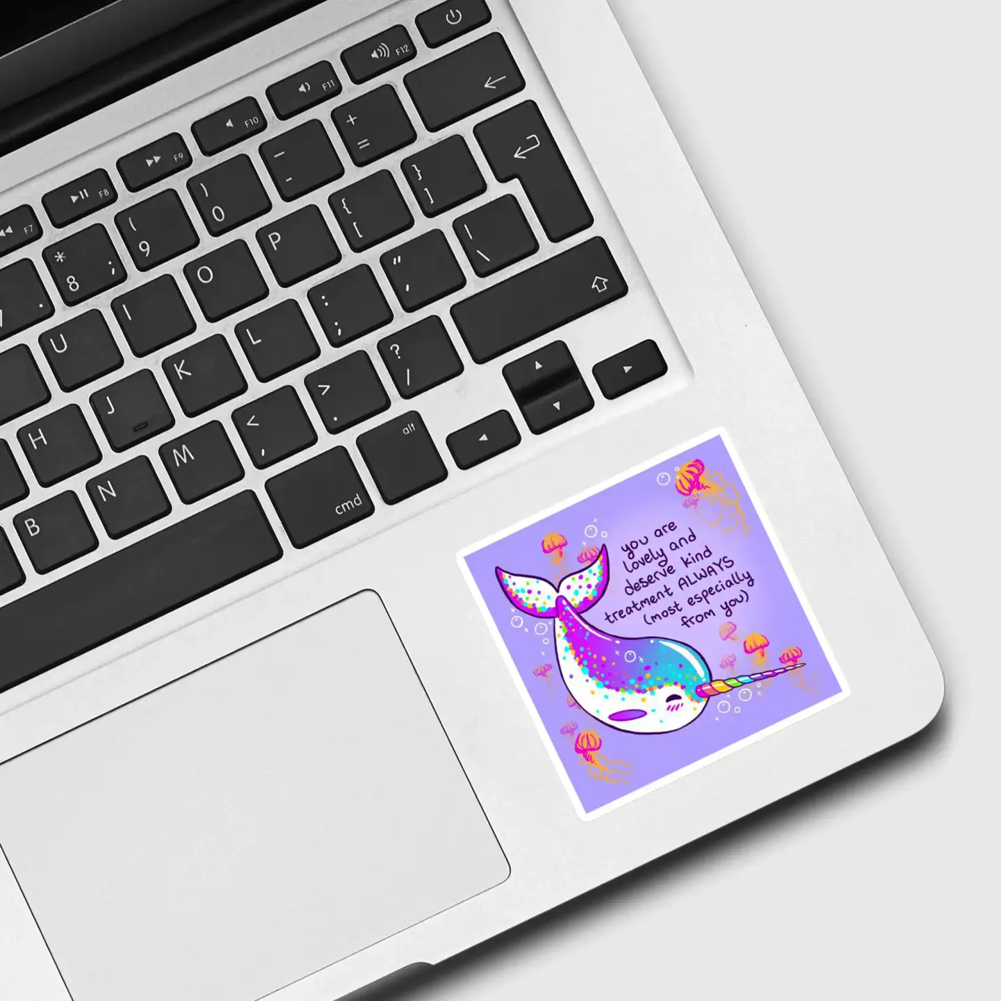 You are Lovely Rainbow Sticker