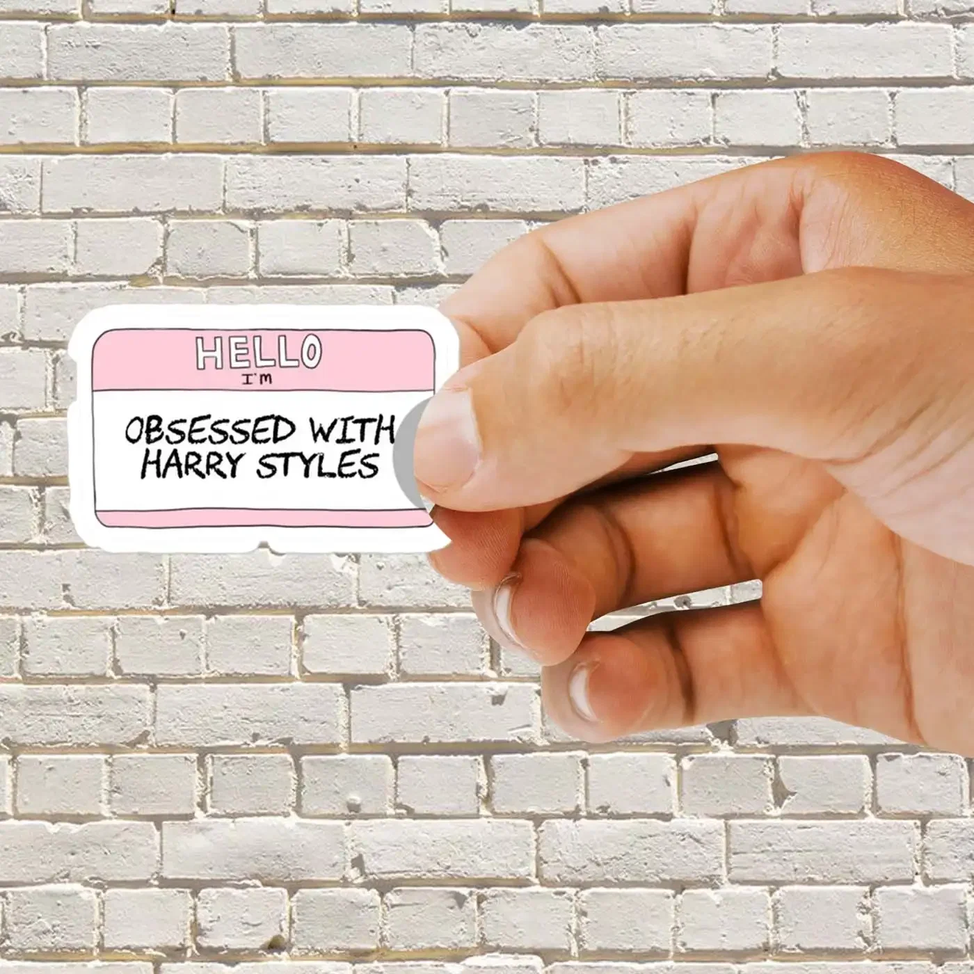 Hello I am obsessed with Harry Styles Sticker
