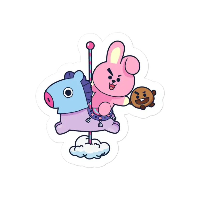 BTS J-Hope Suga and Jungkook Sticker
