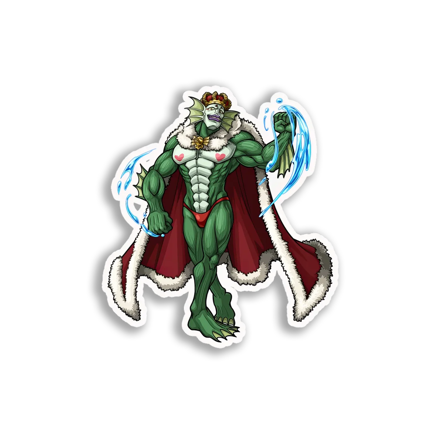 Water King's Majesty Sticker
