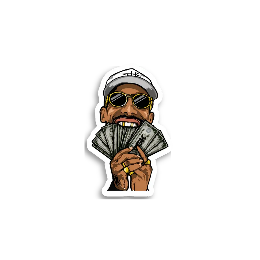 Money Character Sticker