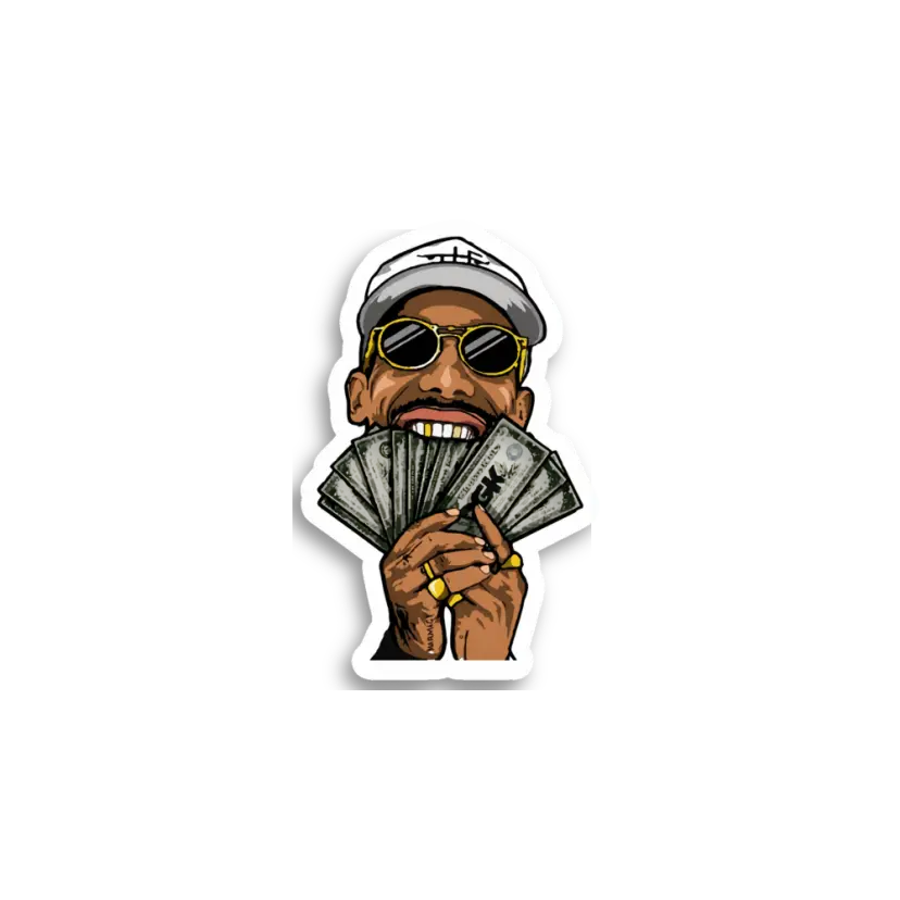 Money Character Sticker