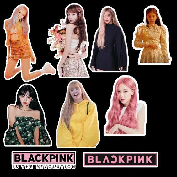 BlackPink Sticker Sheet