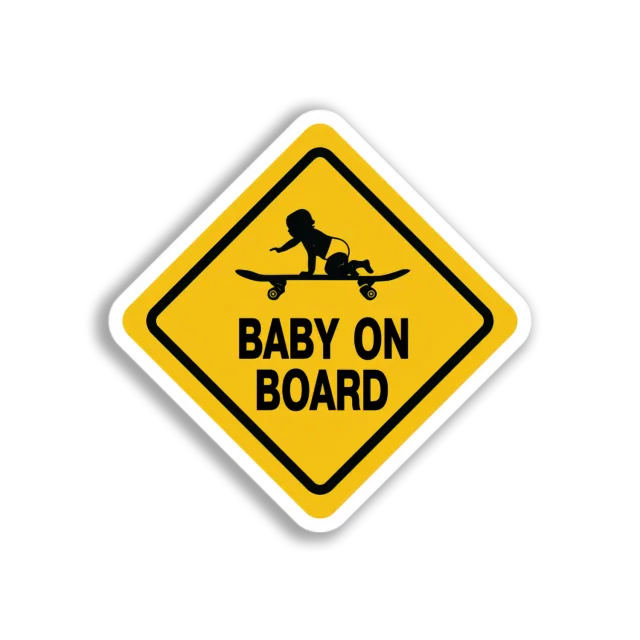 Baby On Board Sign Sticker
