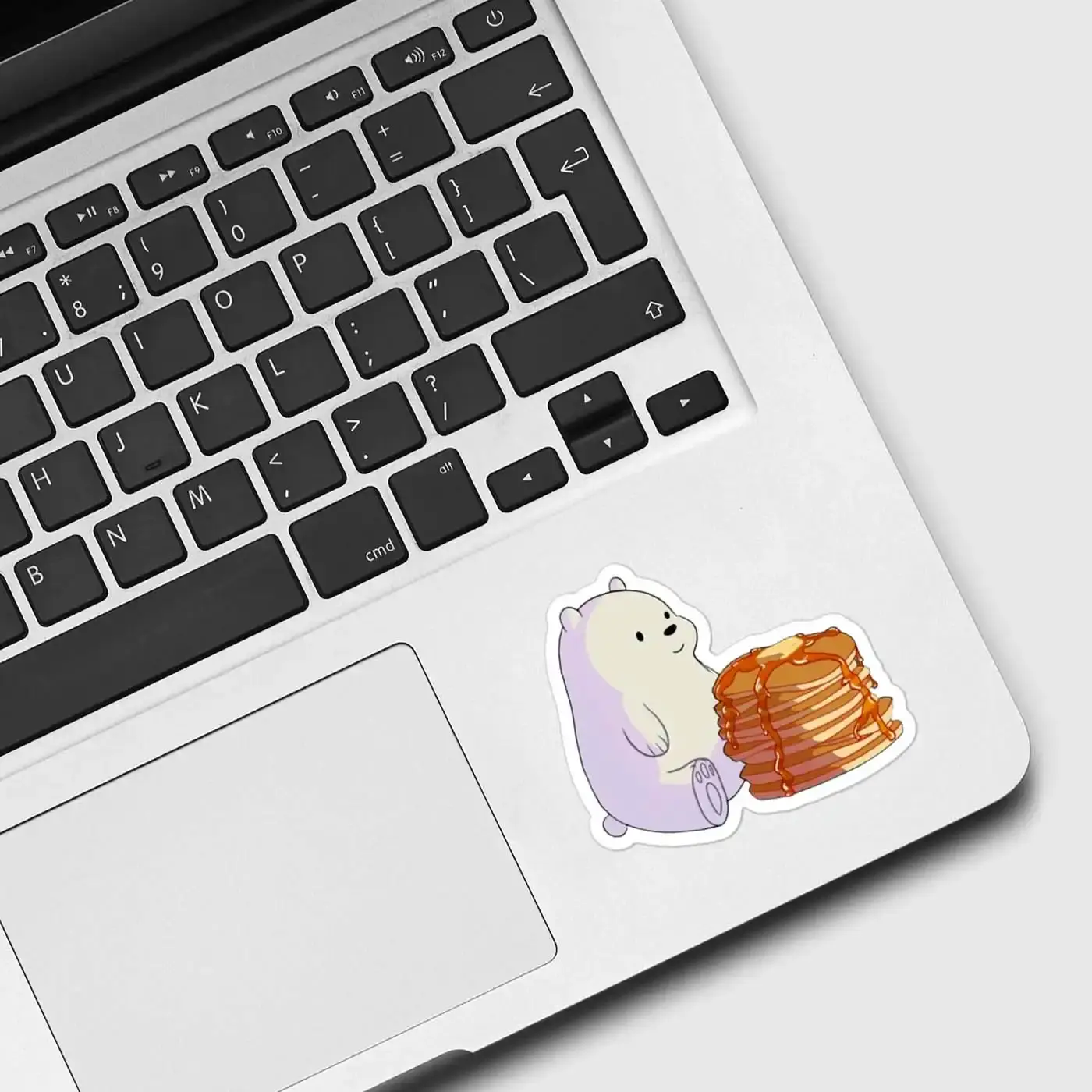 Panda eating Pancakes Sticker