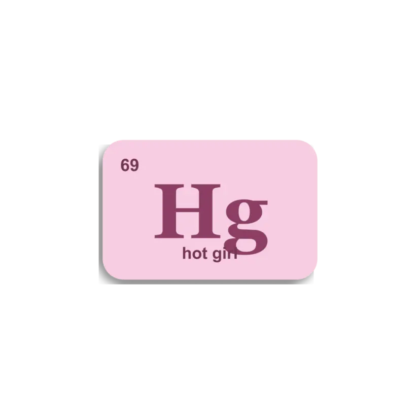Hot Girl Element Sticker