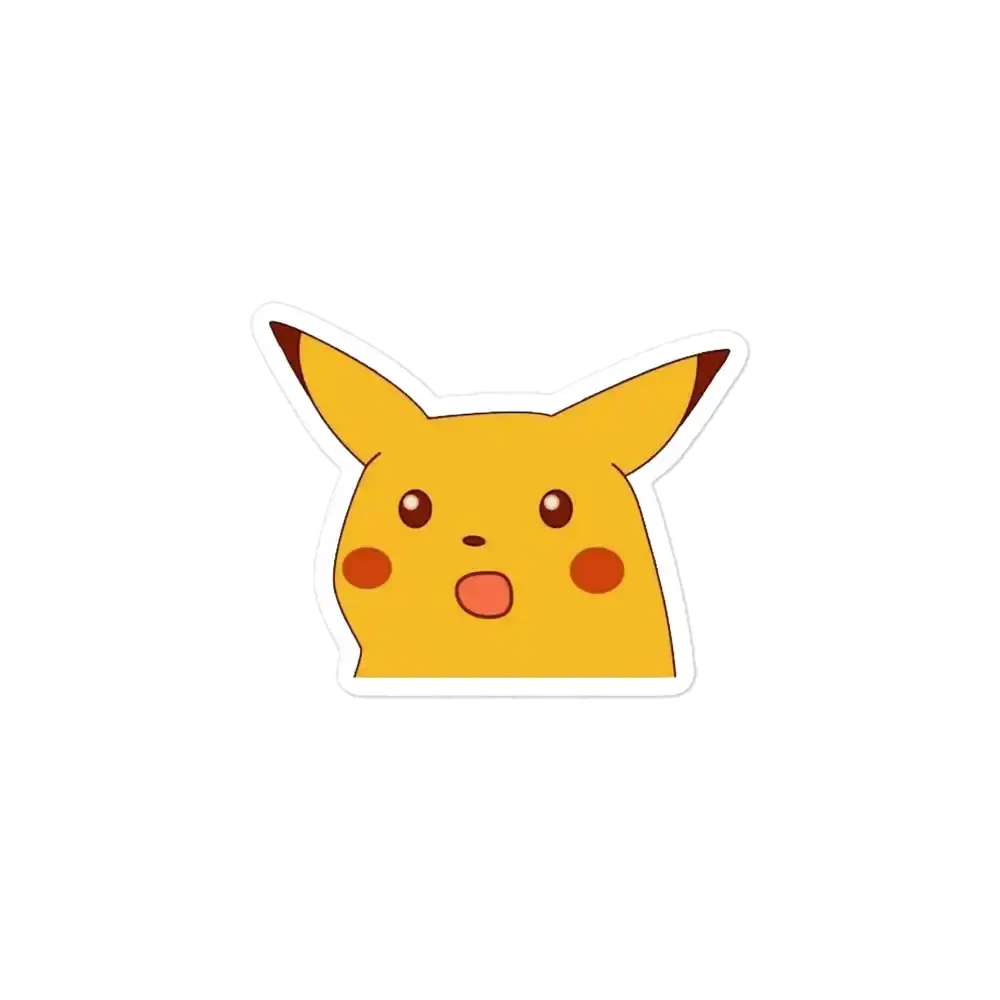 Pikachu Sticker