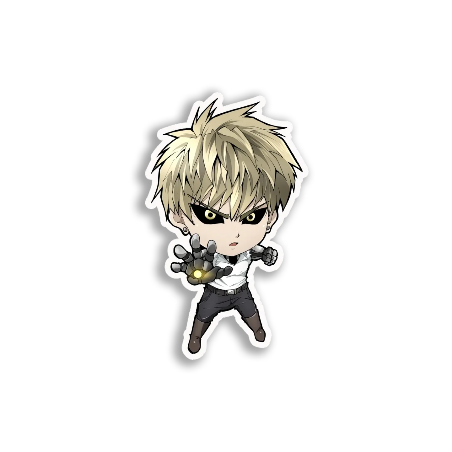 Genos Chibi Art Sticker