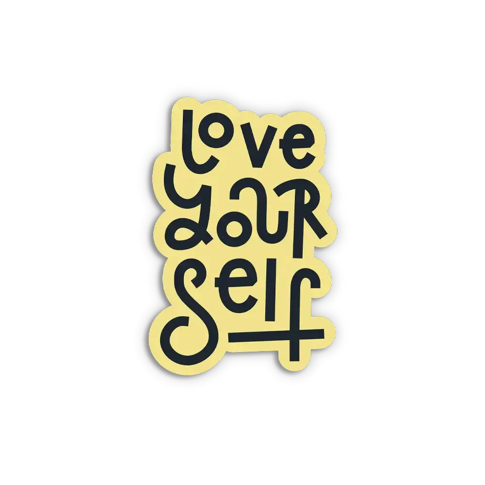 Love Yourself Sticker
