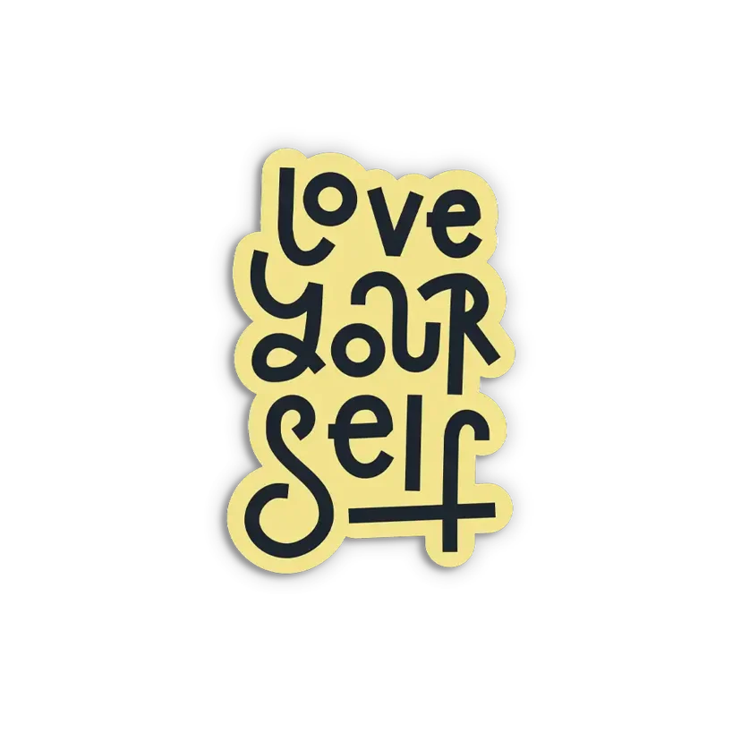 Love Yourself Sticker