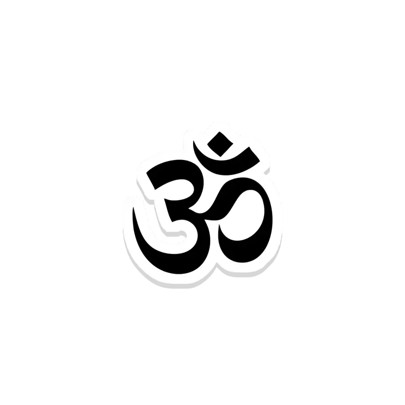 OM Sticker