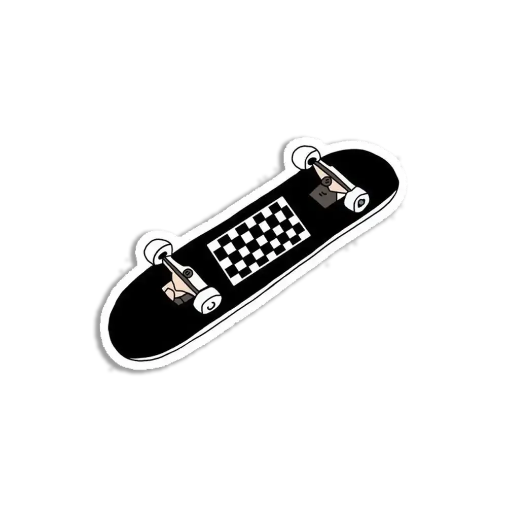 Skateboard Sticker