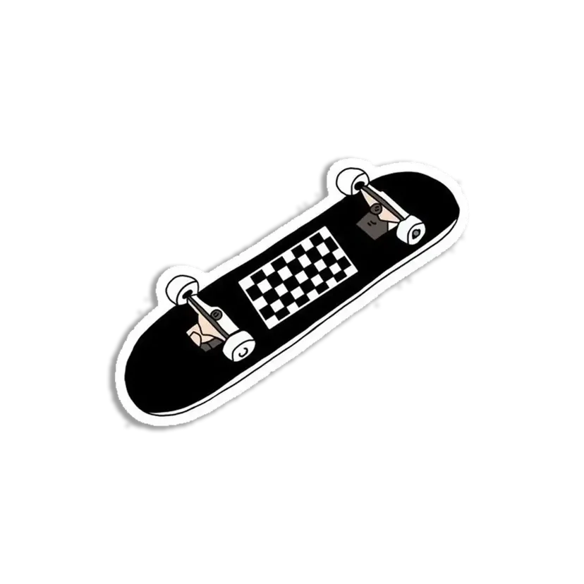 Skateboard Sticker