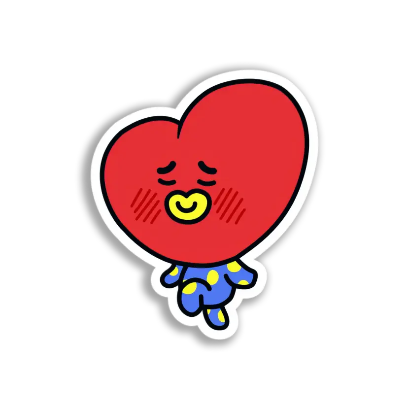 BT21 Tata Sticker