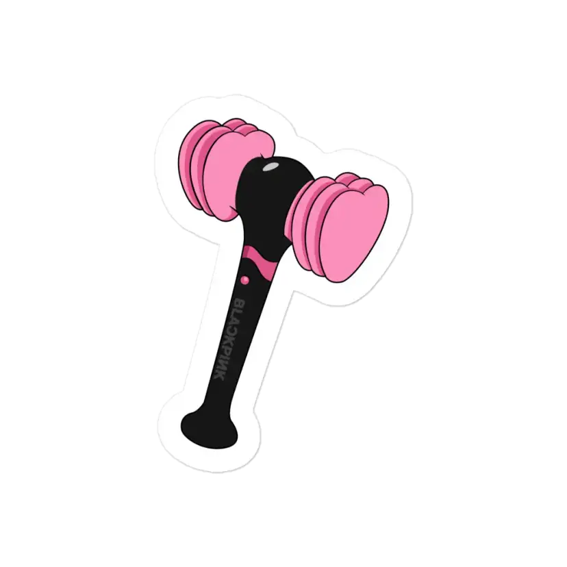 Blackpink Bl-Ping-Bong Lightstick Sticker