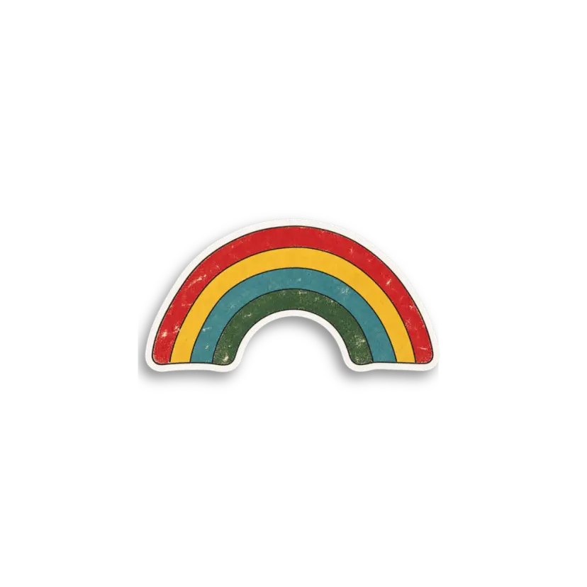 Rainbow Arc Sticker