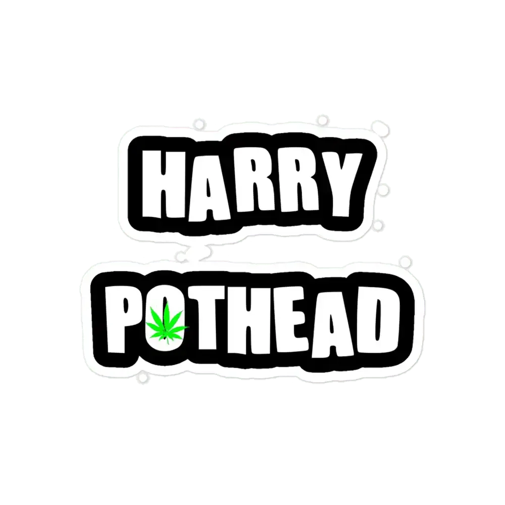 Harry Pothead Sticker