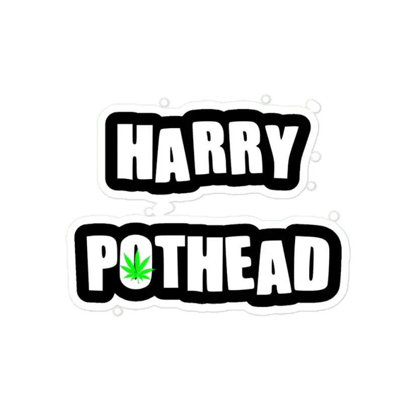 Harry Pothead Sticker