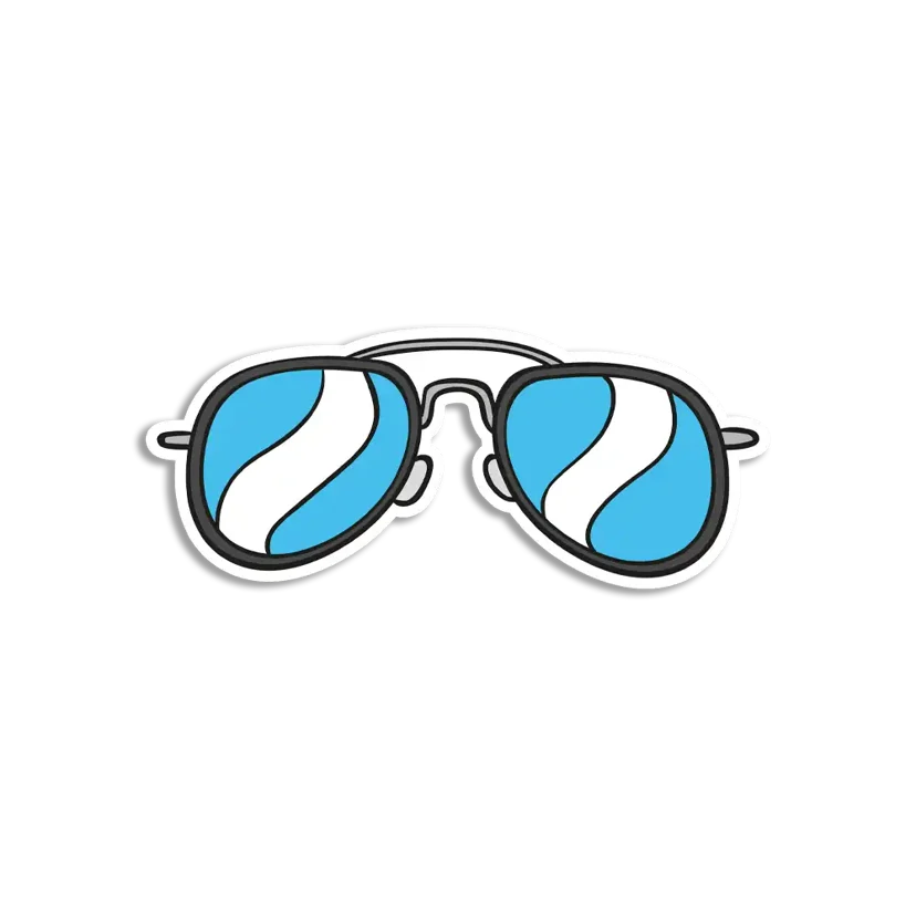 Sunglasses Sticker