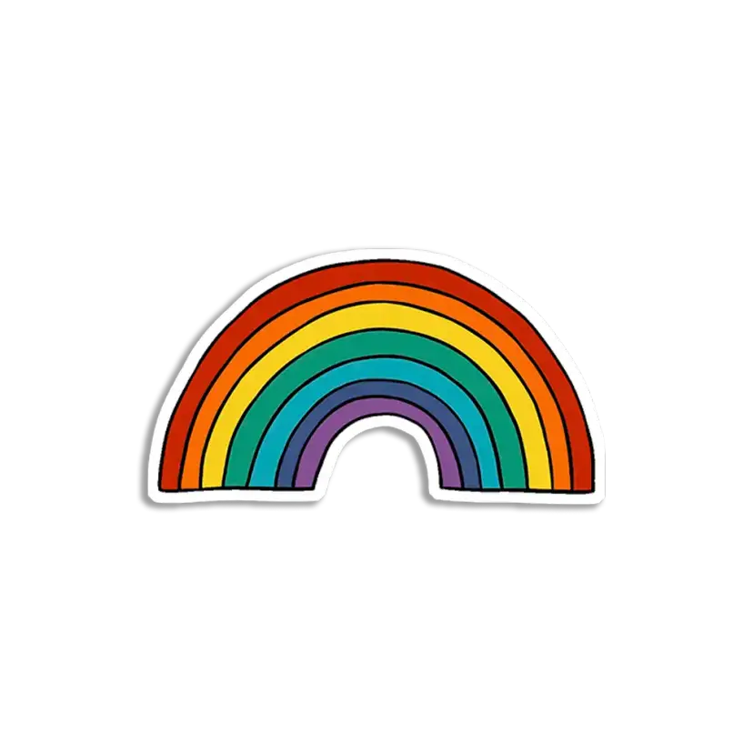 VSCO Rainbow Sticker