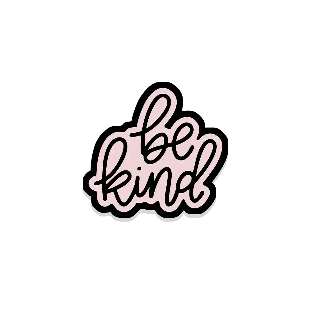 Pink Be Kind Sticker
