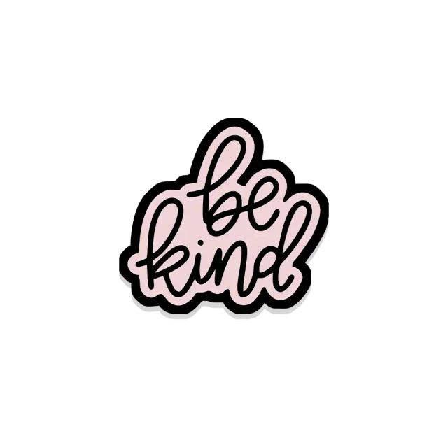 Pink Be Kind Sticker
