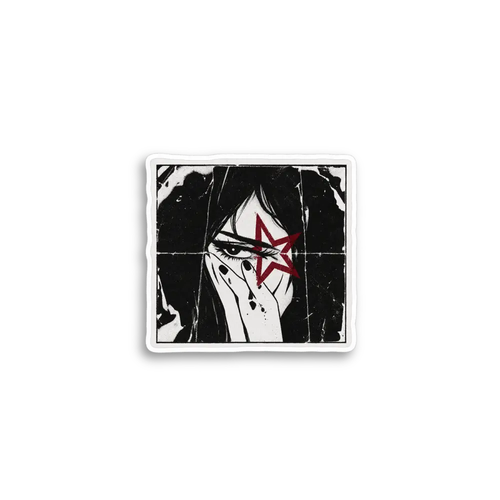 Comic Eye Panel Sticker