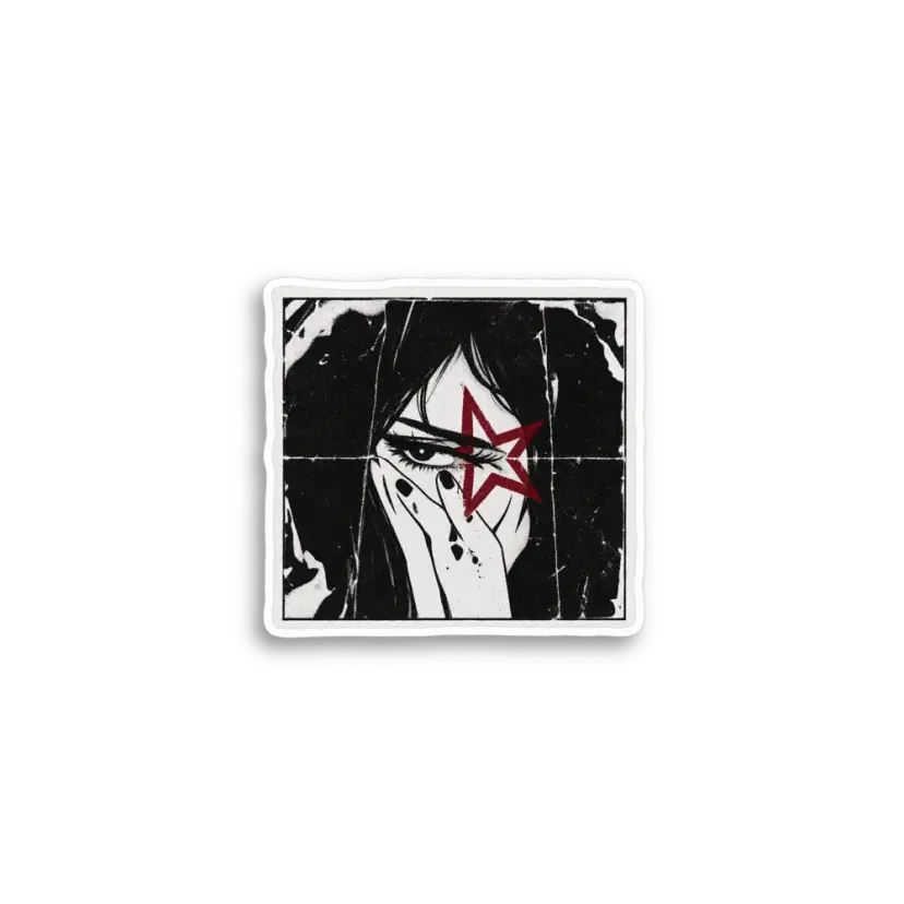 Comic Eye Panel Sticker