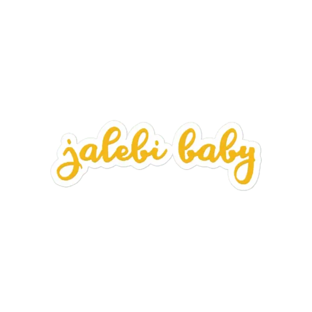 Jalebi Baby Desi Art Sticker