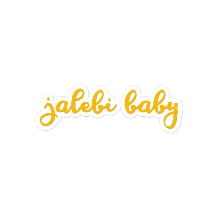 Jalebi Baby Desi Art Sticker