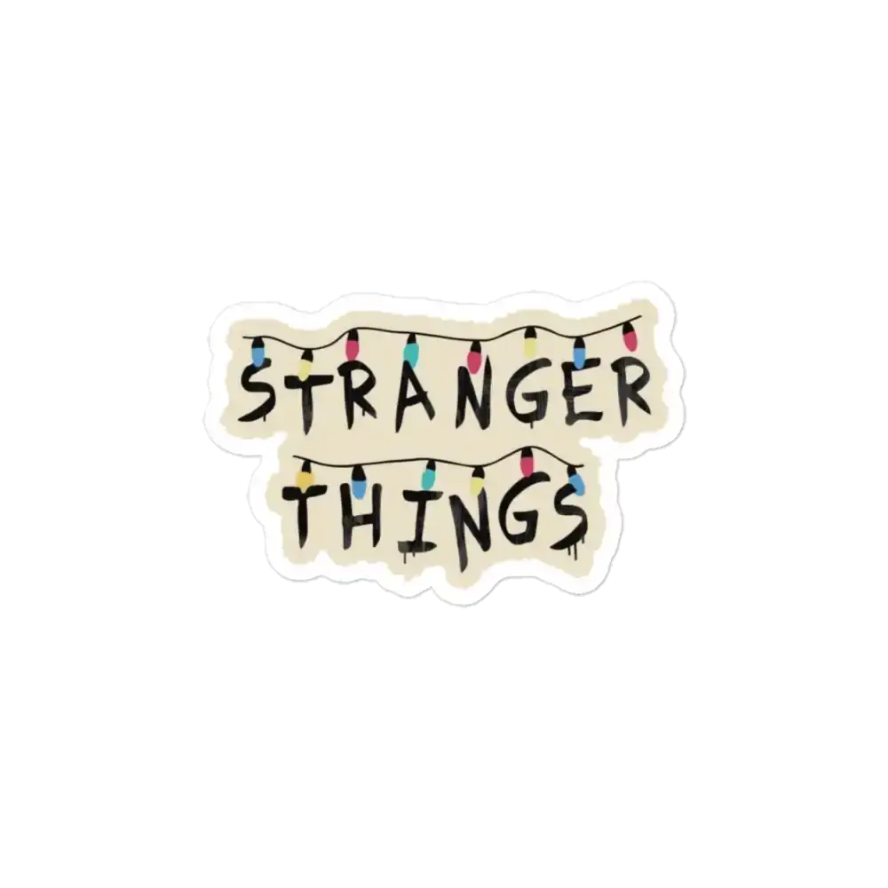 Stranger Things Sticker