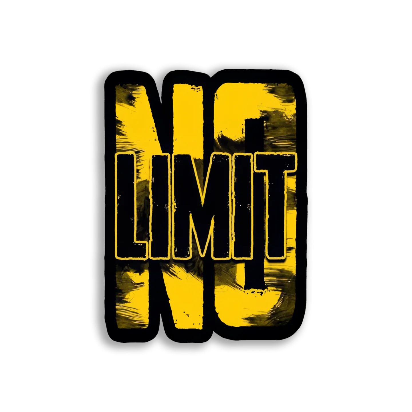 No Limit Car Sticker