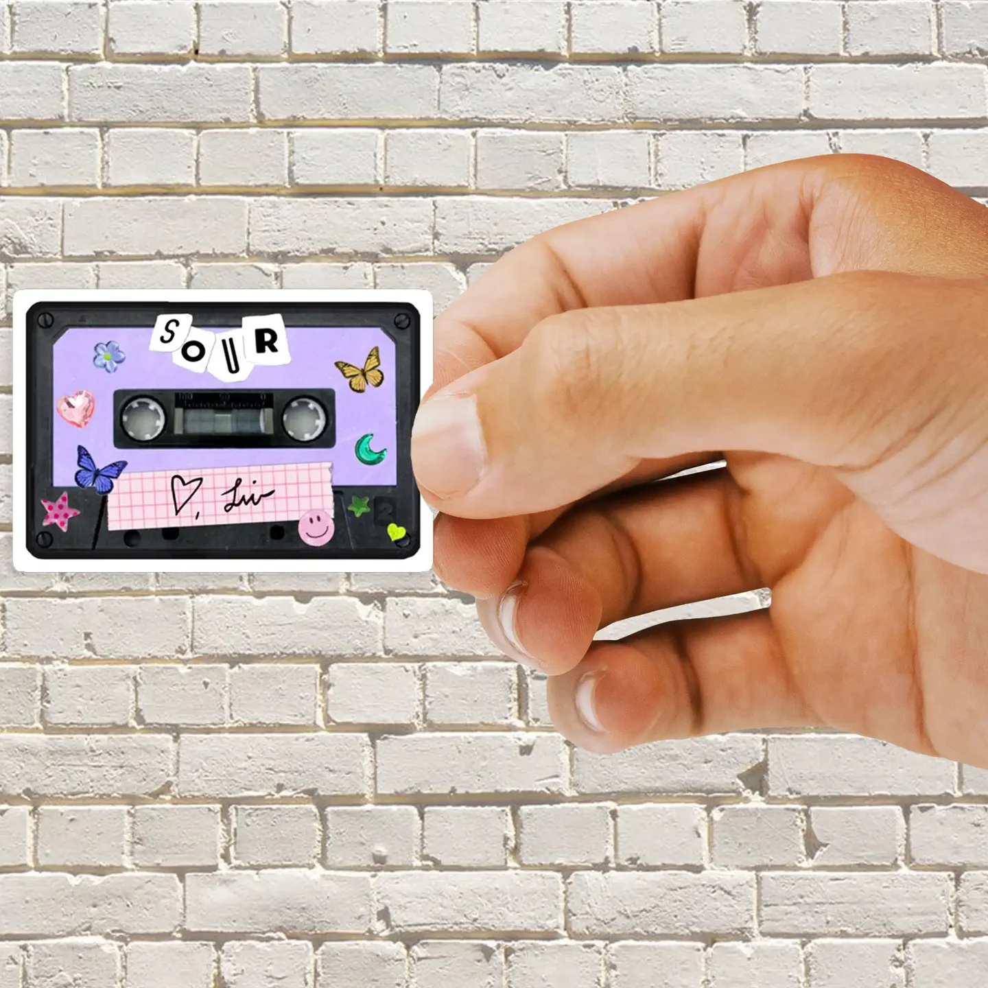 Olivia Rodrigo Sour Cassette Sticker