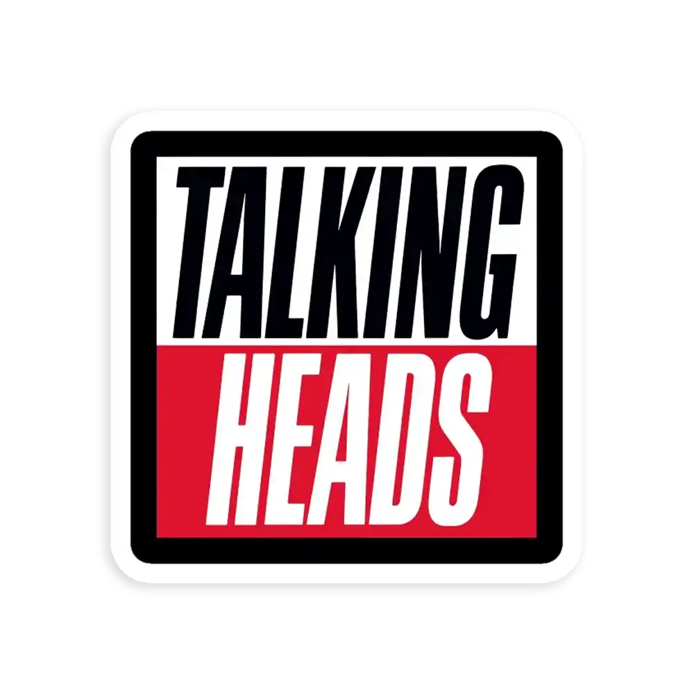 Talking Heads Sticker