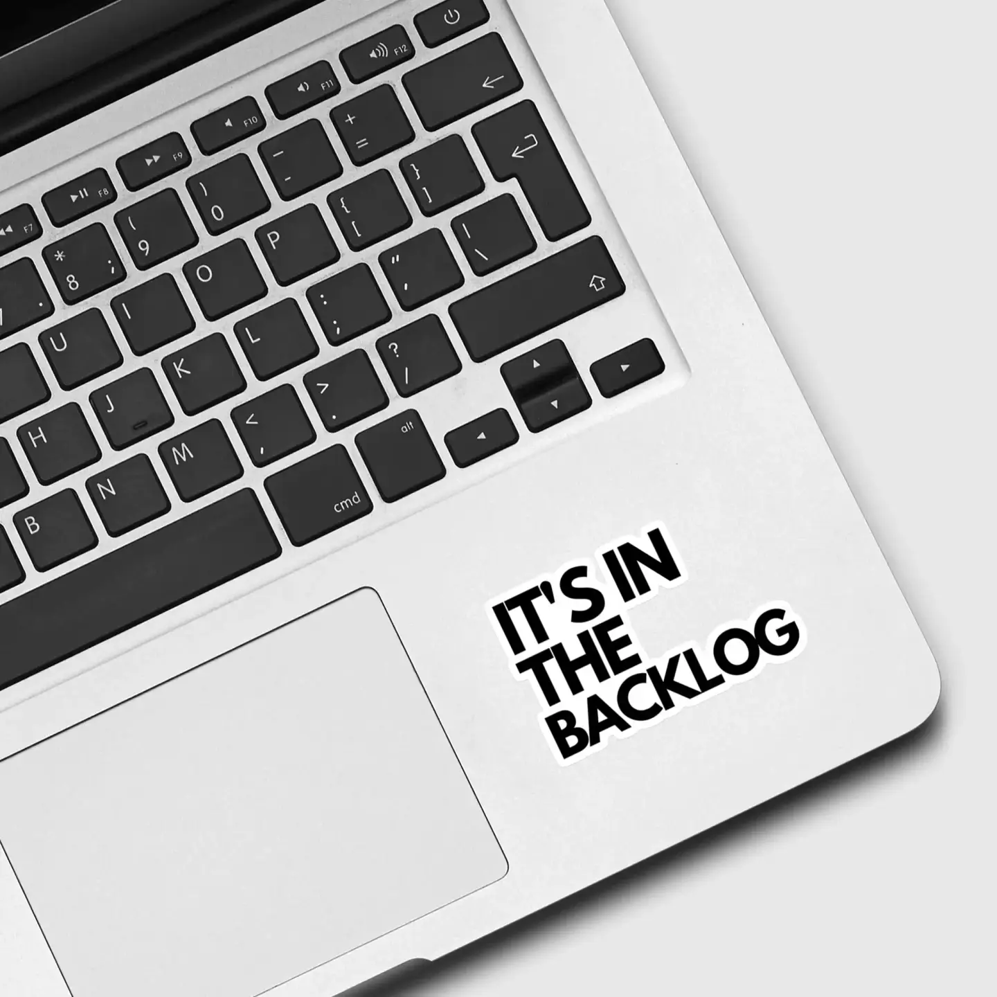 It's in the backlog agile Sticker