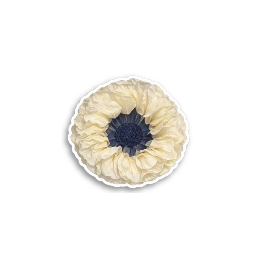 Blue Sunflower Sticker