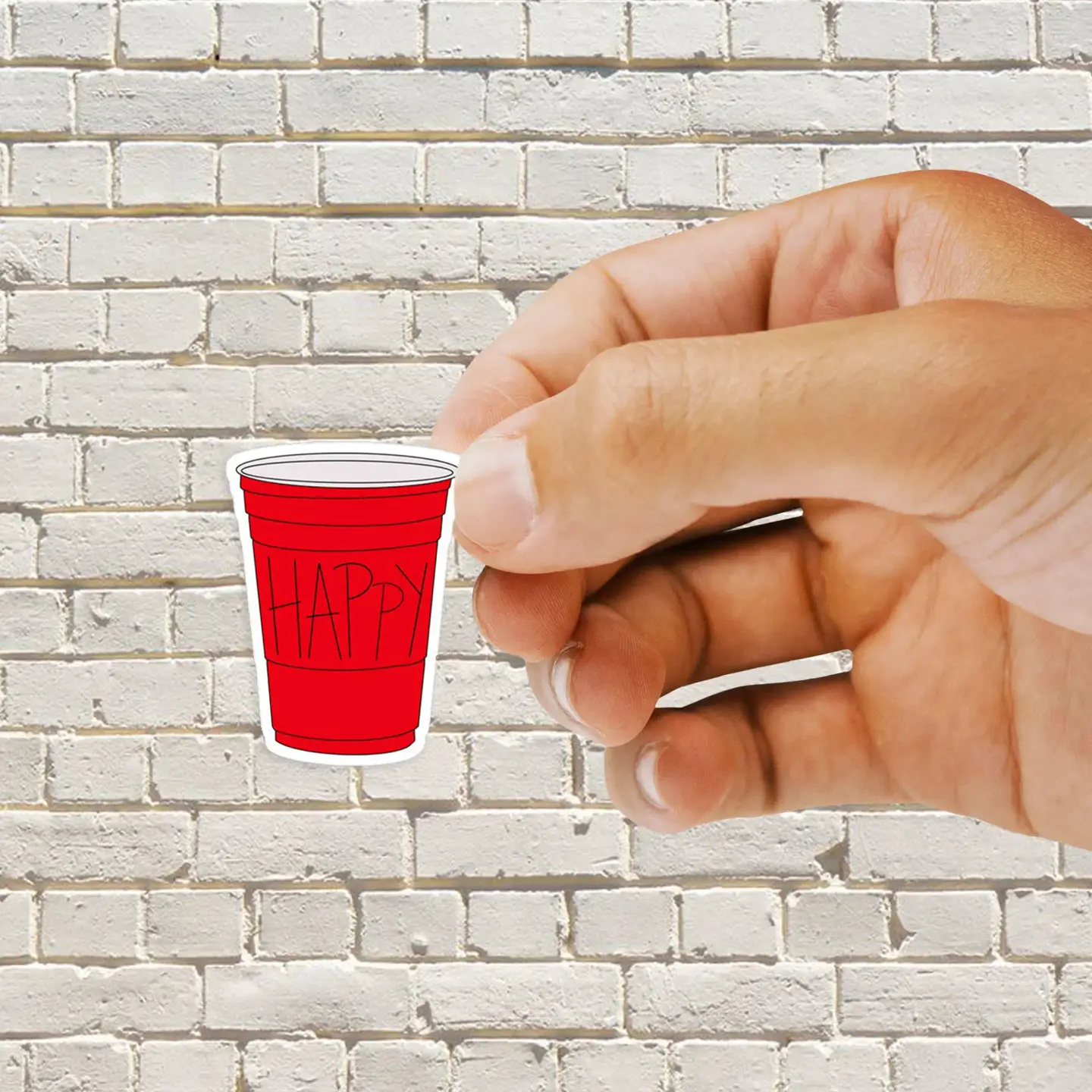 Red solo cup Sticker