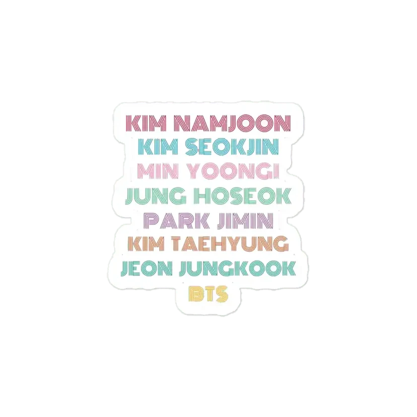BTS Sticker
