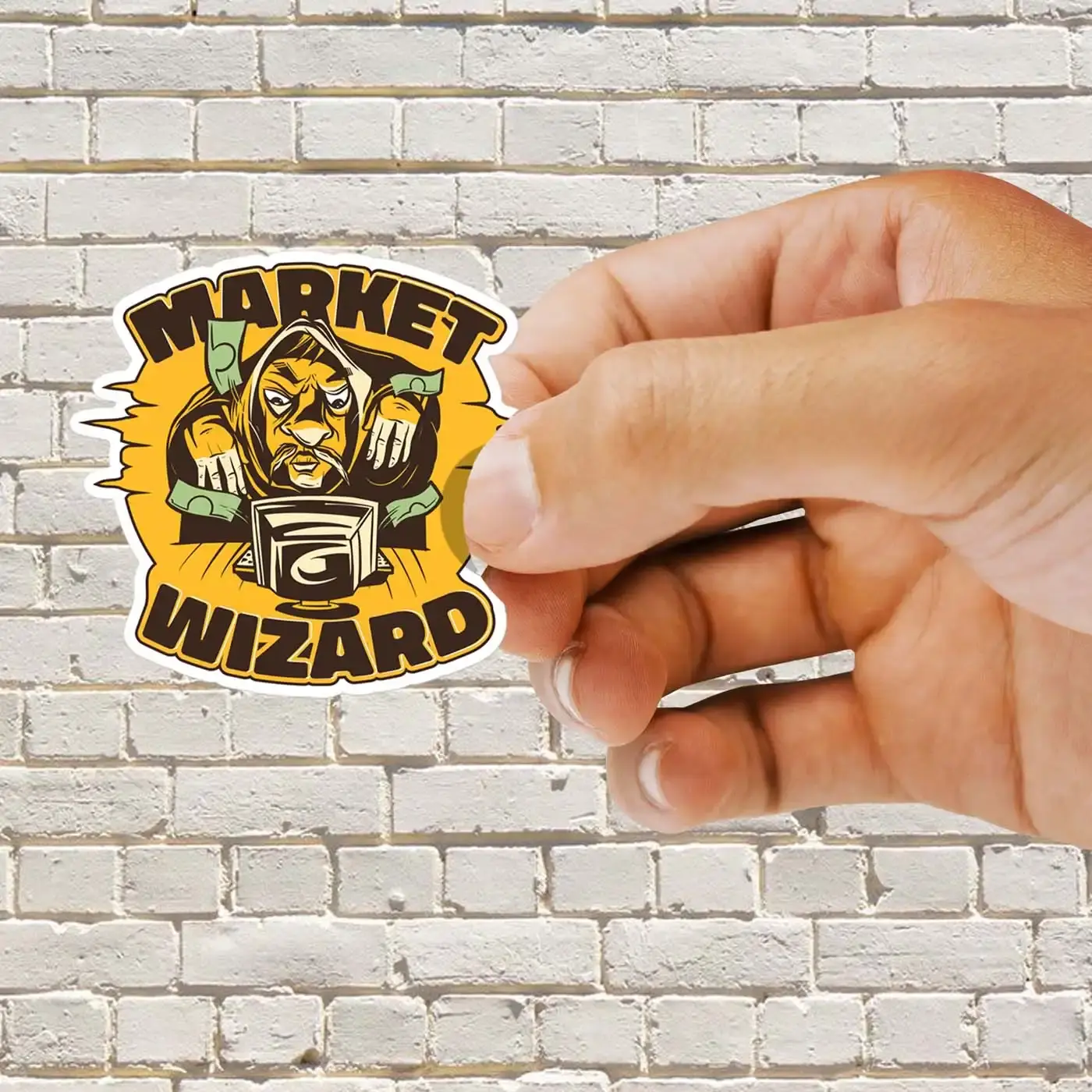 Market Wizard Single Sticker