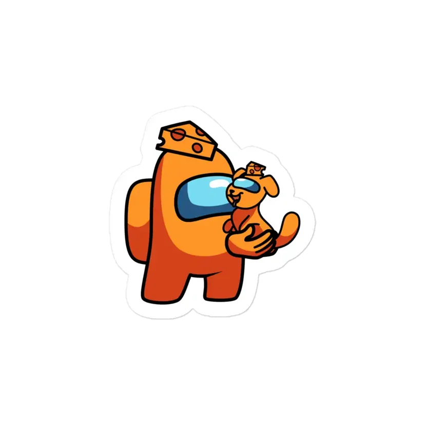 Among Us Mr Sticker