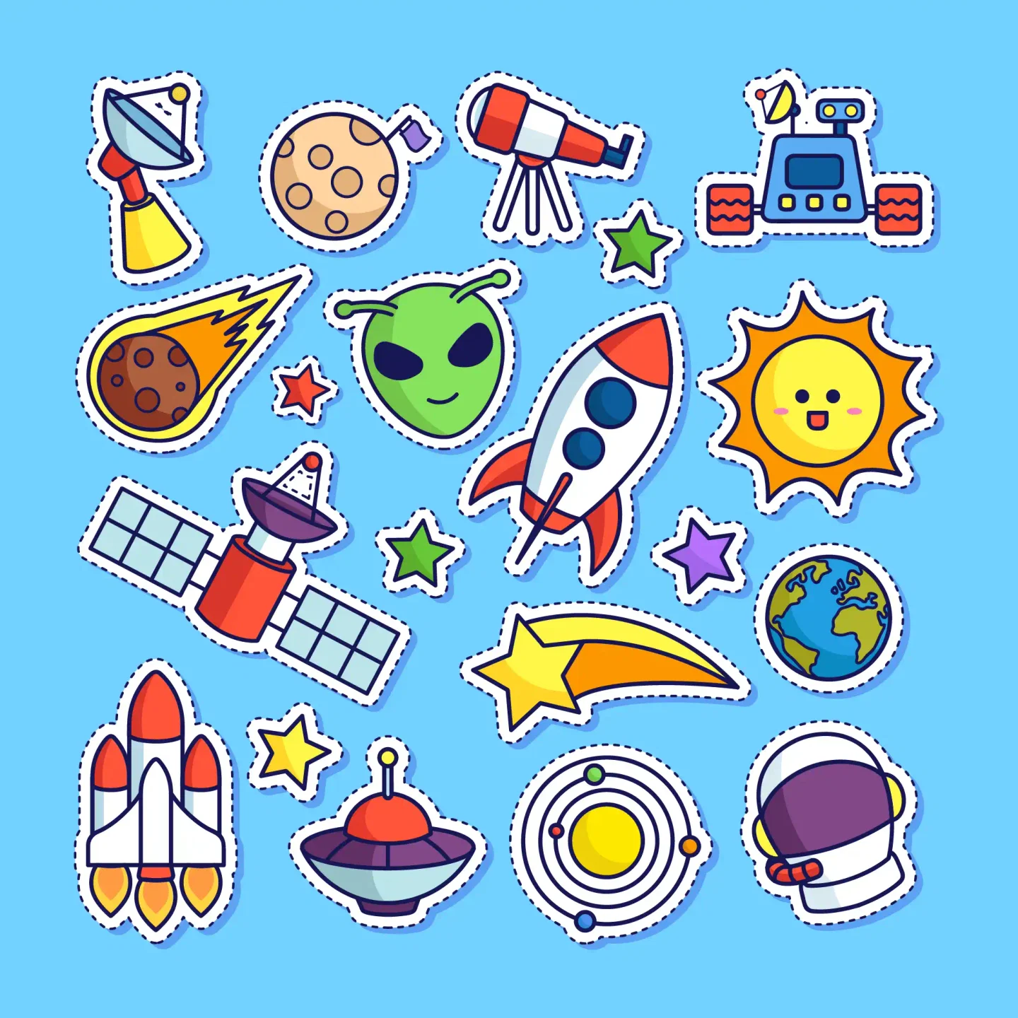 Space Stickers