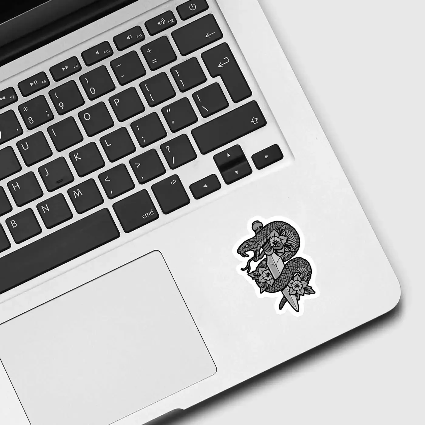 Snake & Dagger Sticker