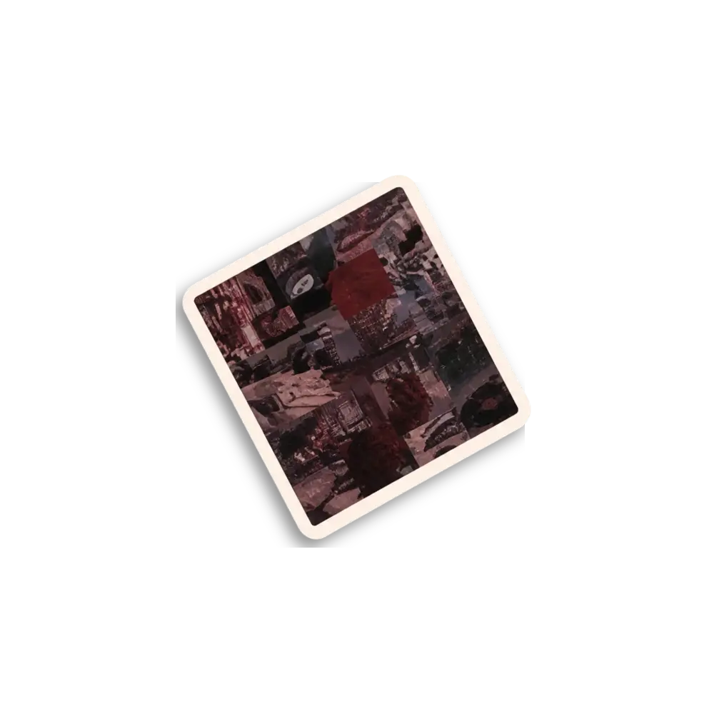 Moody Photo Collage Sticker