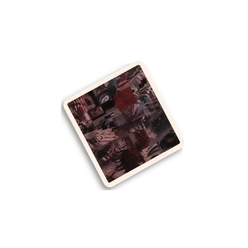 Moody Photo Collage Sticker