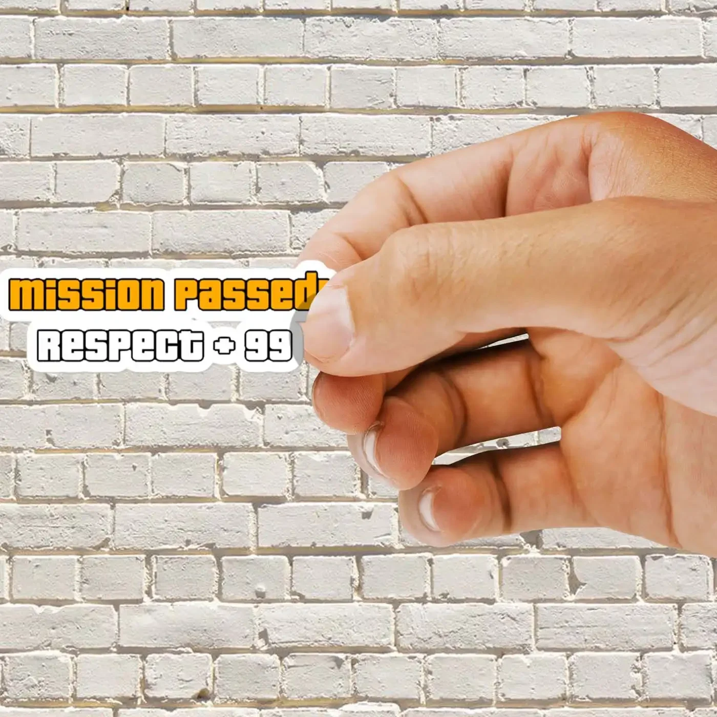 Mission Passed Sticker