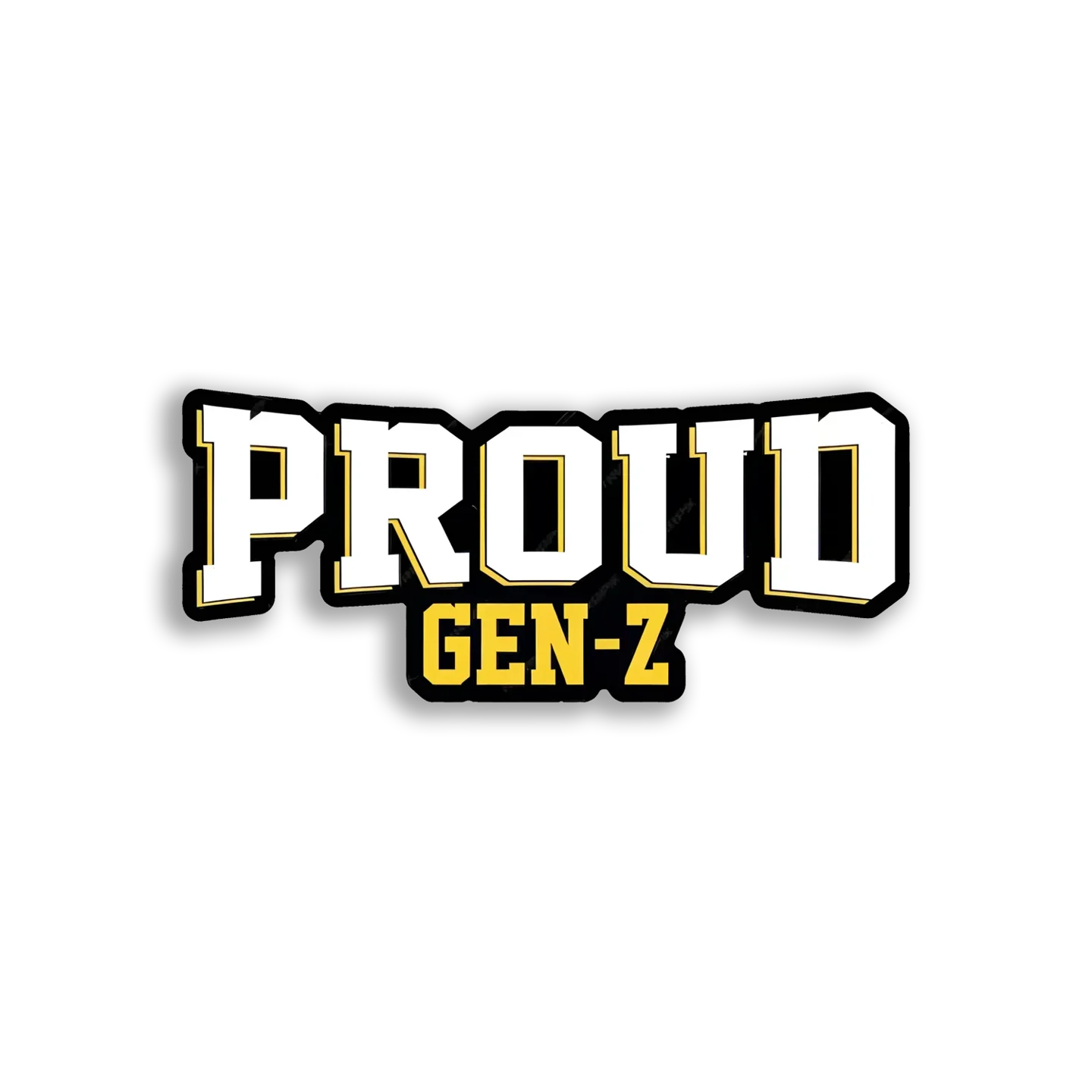 Proud Gen-Z Sticker