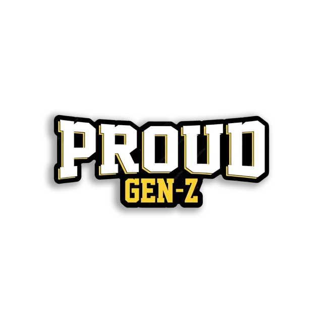 Proud Gen-Z Sticker