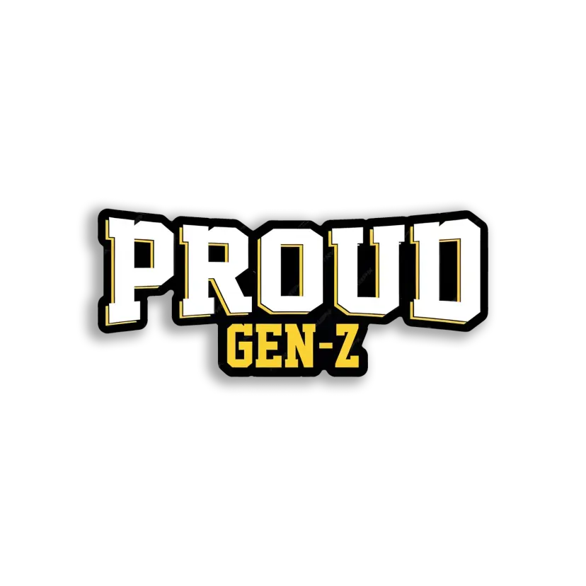 Proud Gen-Z Sticker