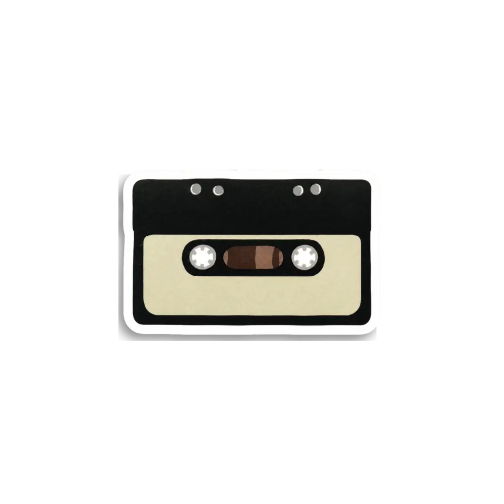 Retro Cassette Sticker